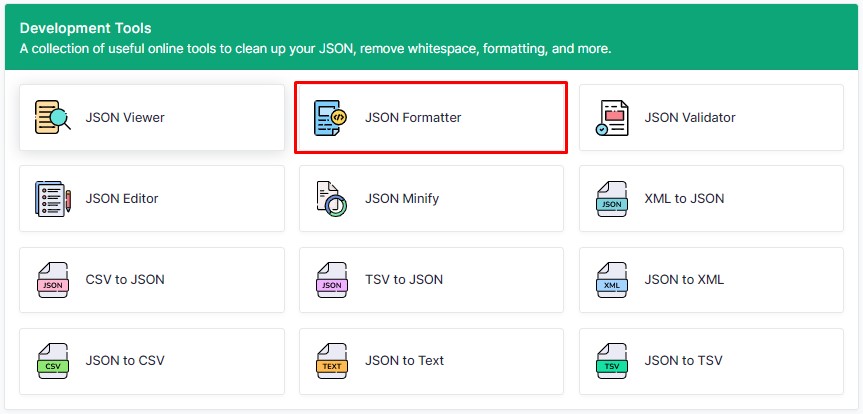 JSON Formatter